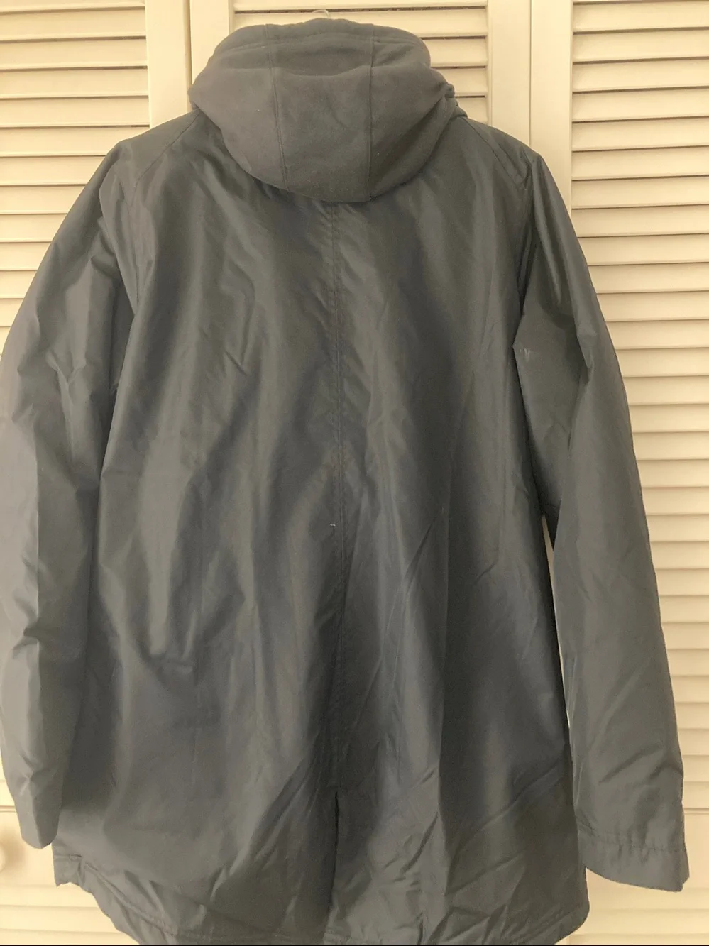 Nike Kyrie Irving Protect Water Repellent Coat Jacket Hooded Sherpa Lined Sz XL